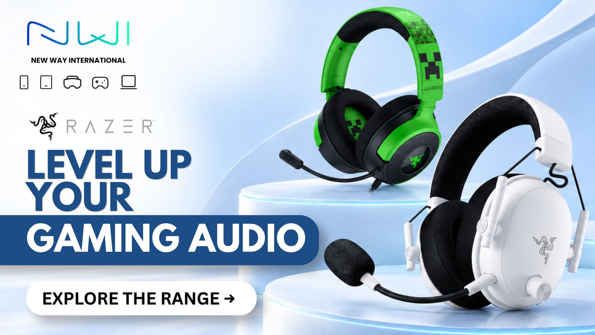 GAME ON: Explore Razer Gaming Headsets with NEW WAY INTERNATIONAL